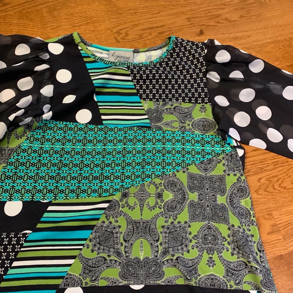 LYNNE RITCHIE TUNIC PATCHWORK - Picture 2 of 6